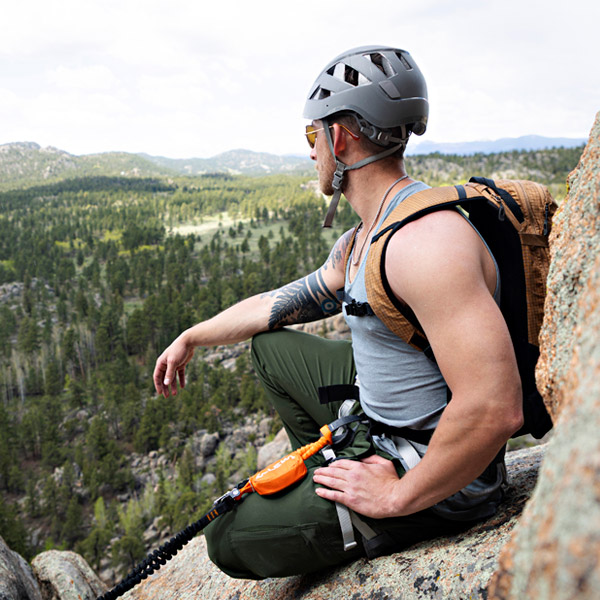 rock climbing