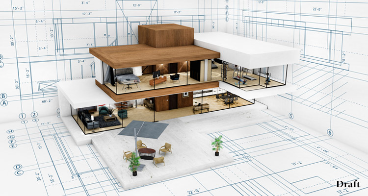 rendering for new home build