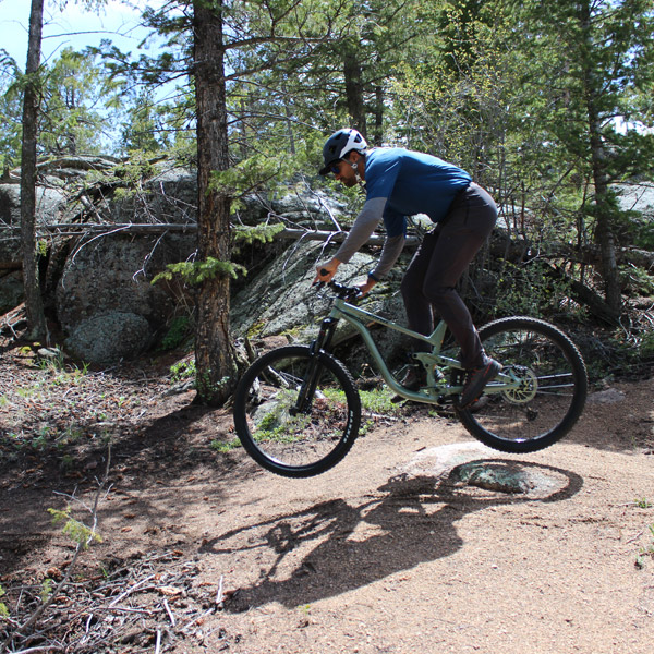 mountain biking