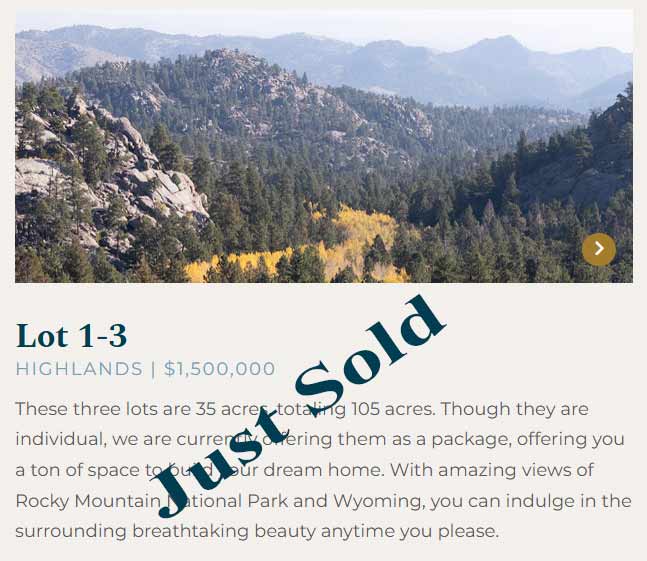 Just Sold
